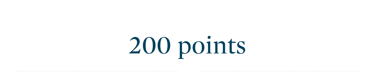 200 points