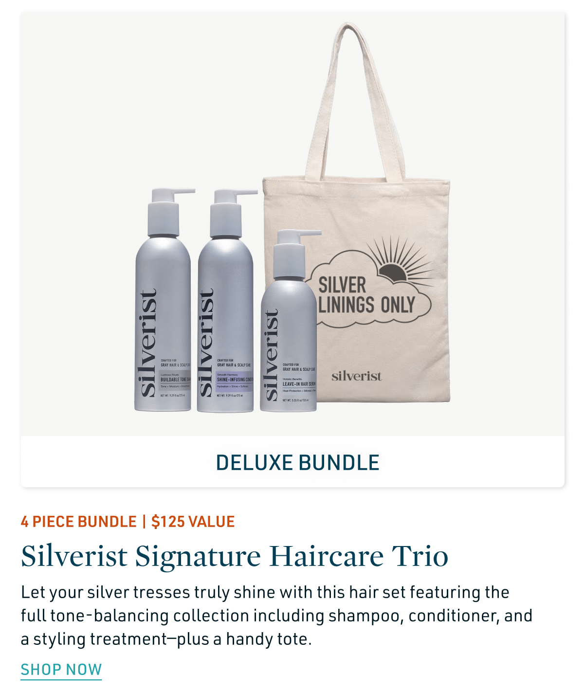 4 piece Deluxe Bundle | $125 value