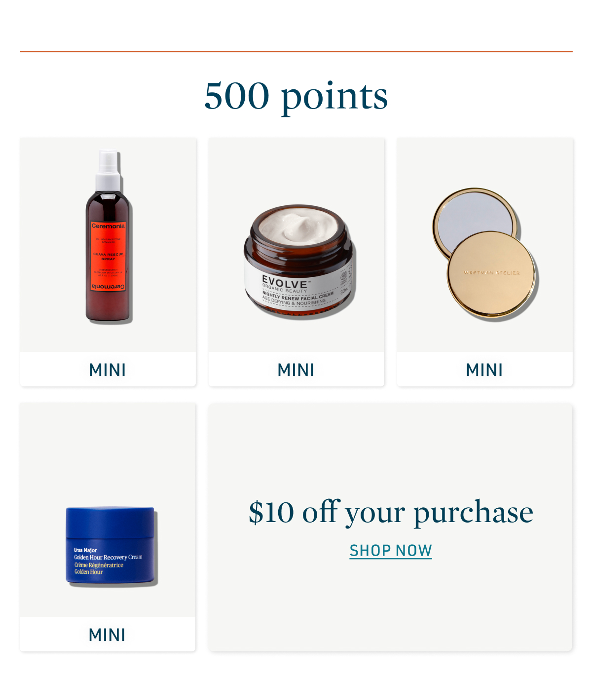 500 points