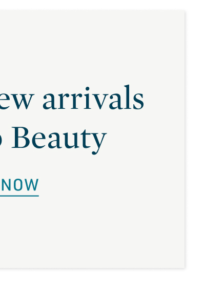 Discover new arrivals at Credo Beauty