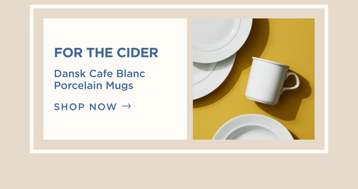 For The Cider