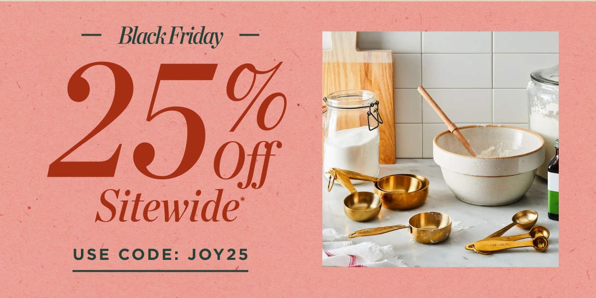 25% Off Sitewide 