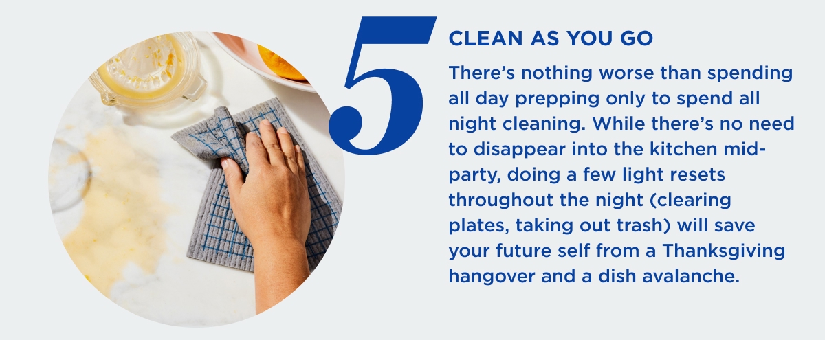 Clean As You Go