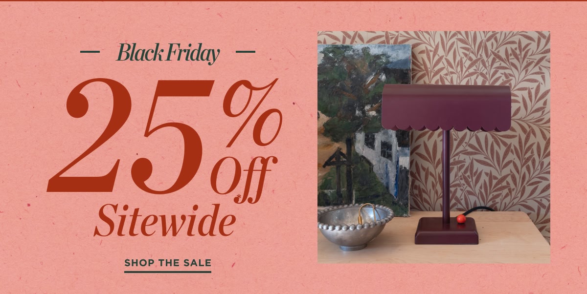 25% Off Sitewide 