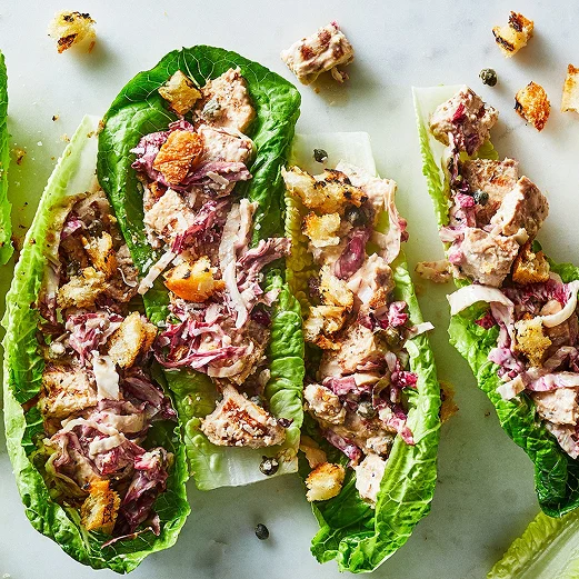 &nbsp;Grilled Chicken Caesar Lettuce Wraps