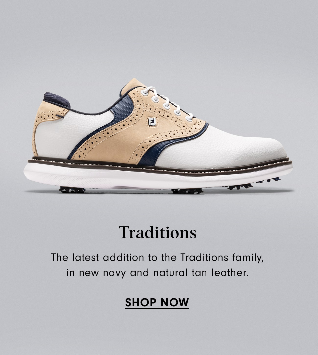 Traditions Tan & Navy