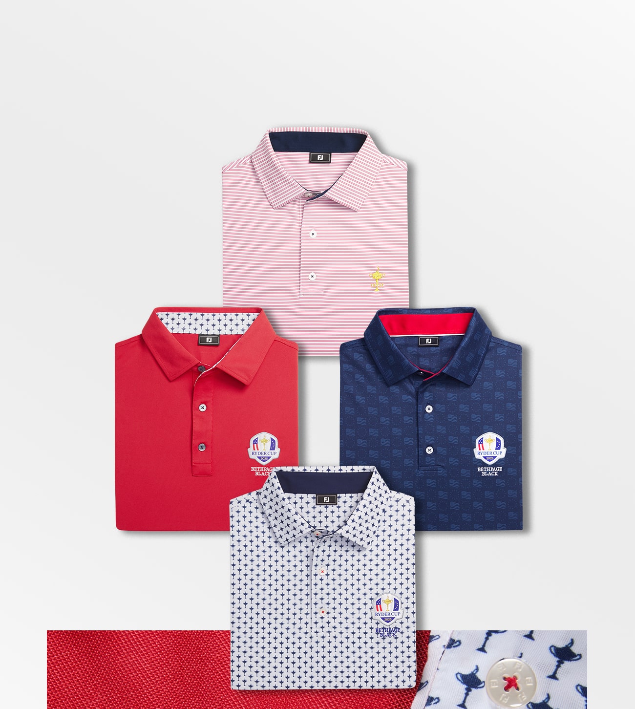 Ryder Cup golf shirts