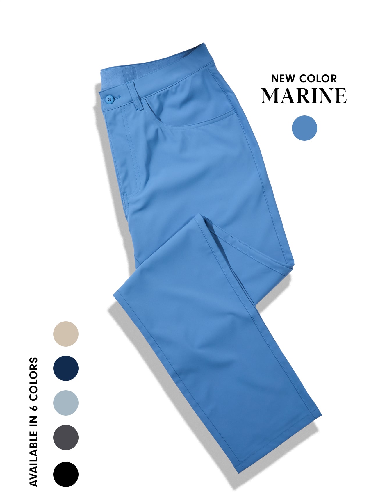 New Moxie Pant in Marine Blue