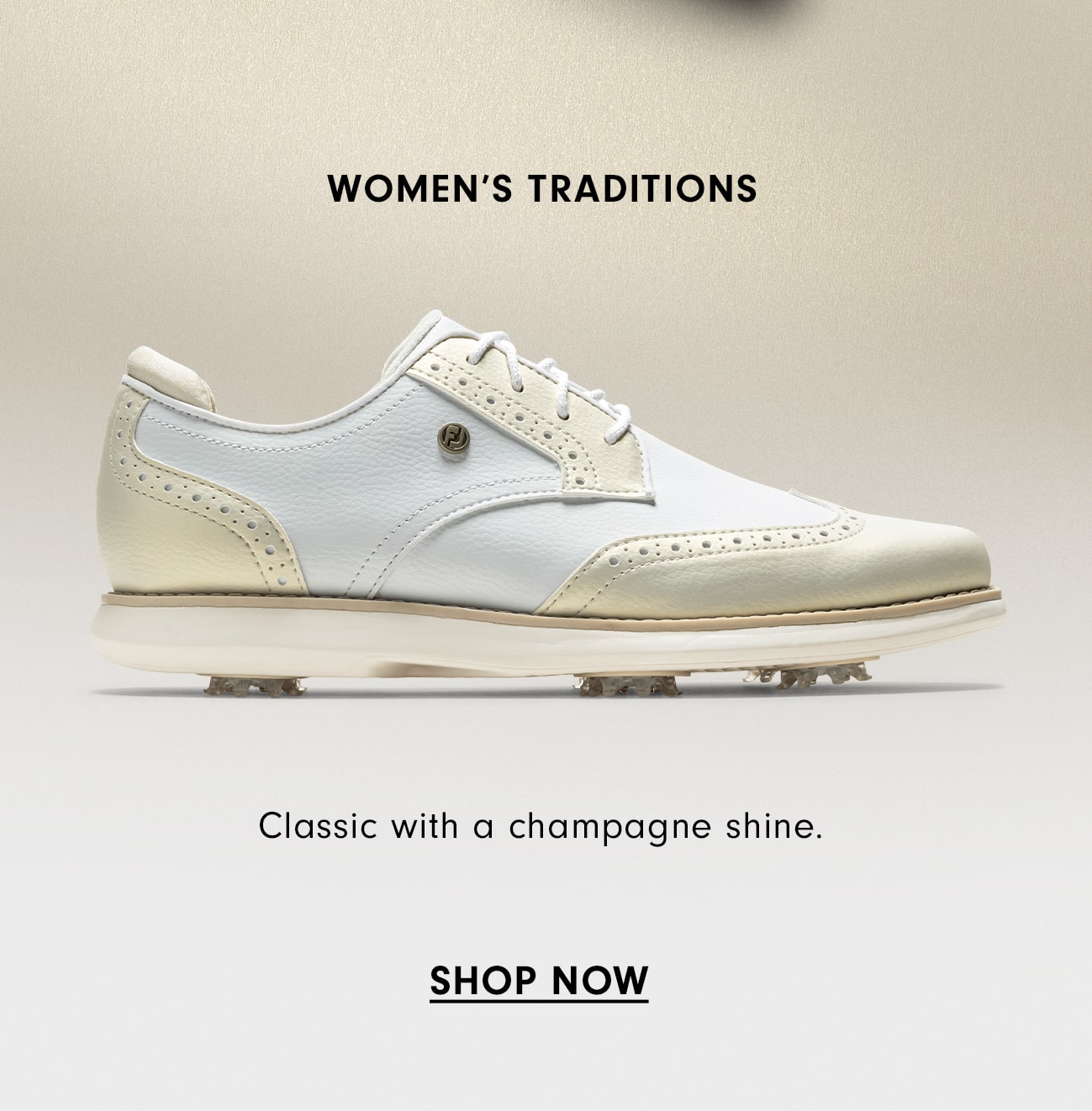 White/Gold Traditions Shop Now
