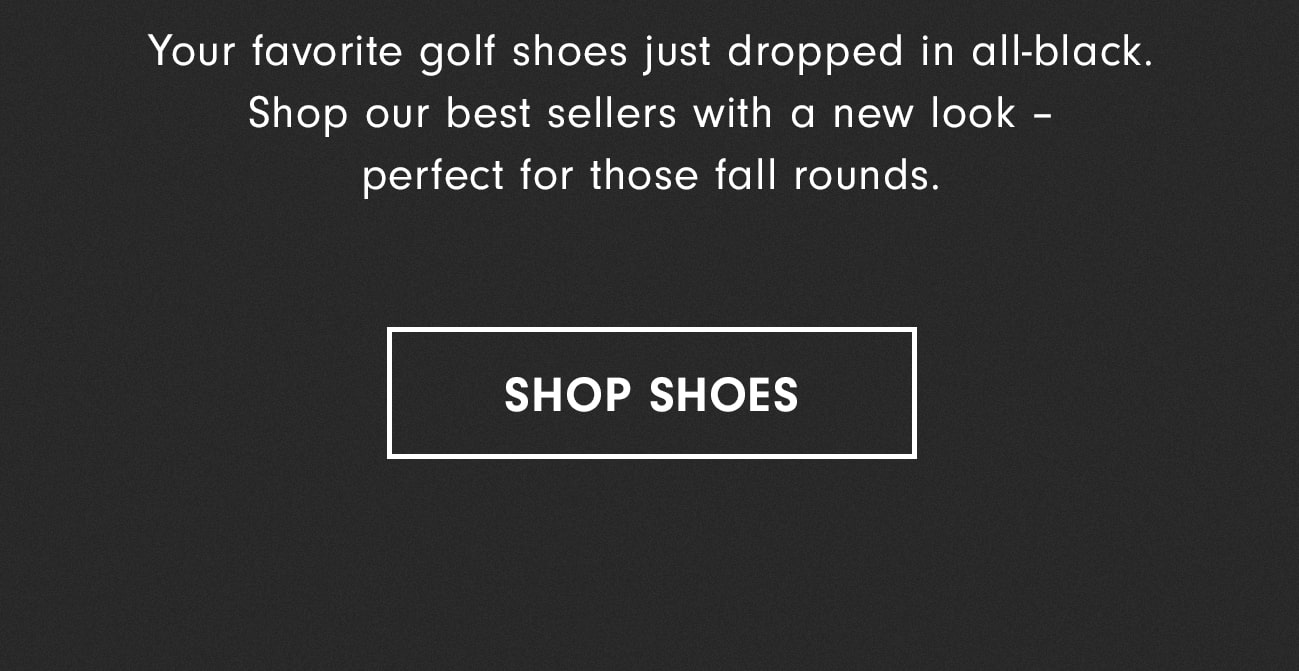 Shop All-Black Golf Shoes