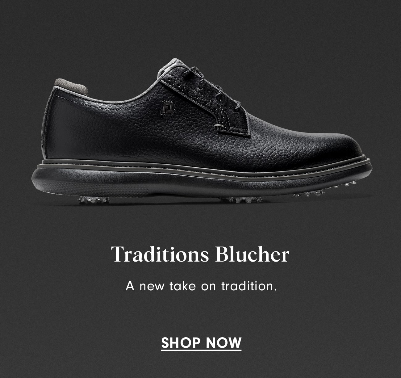 All-Black Traditions Blucher Shop Now