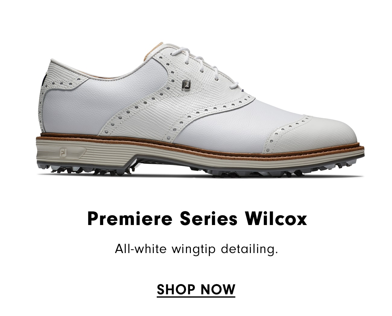All-white Premiere Series Wilcox Shop Now