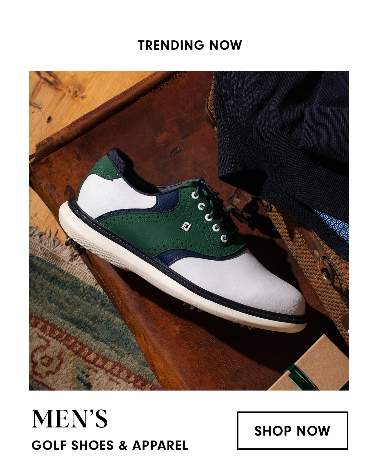 Trending Men's Golf Shoes and Apparel Shop Now