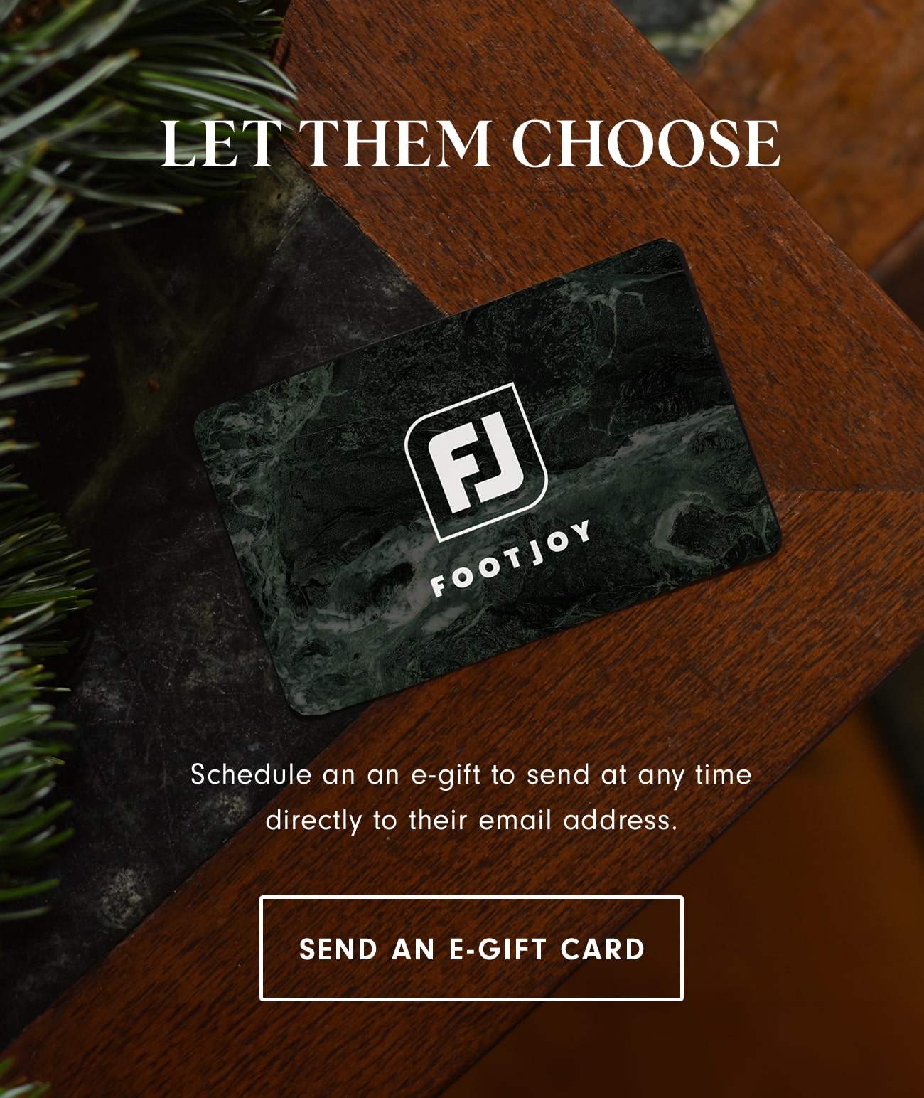 Let Them Choose Send an E-Gift Card