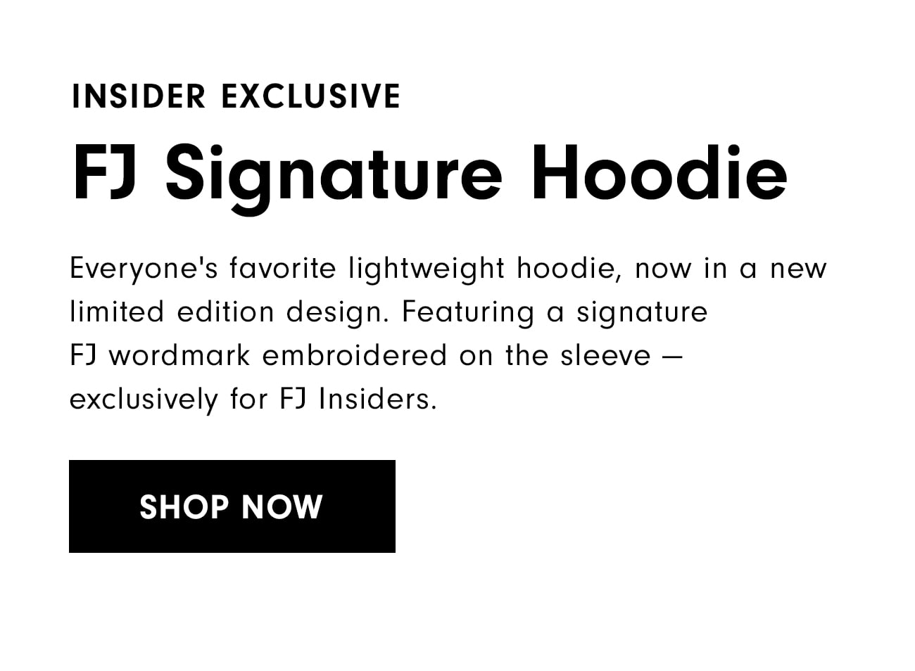 Insider Exclusive Hoodie Shop Now