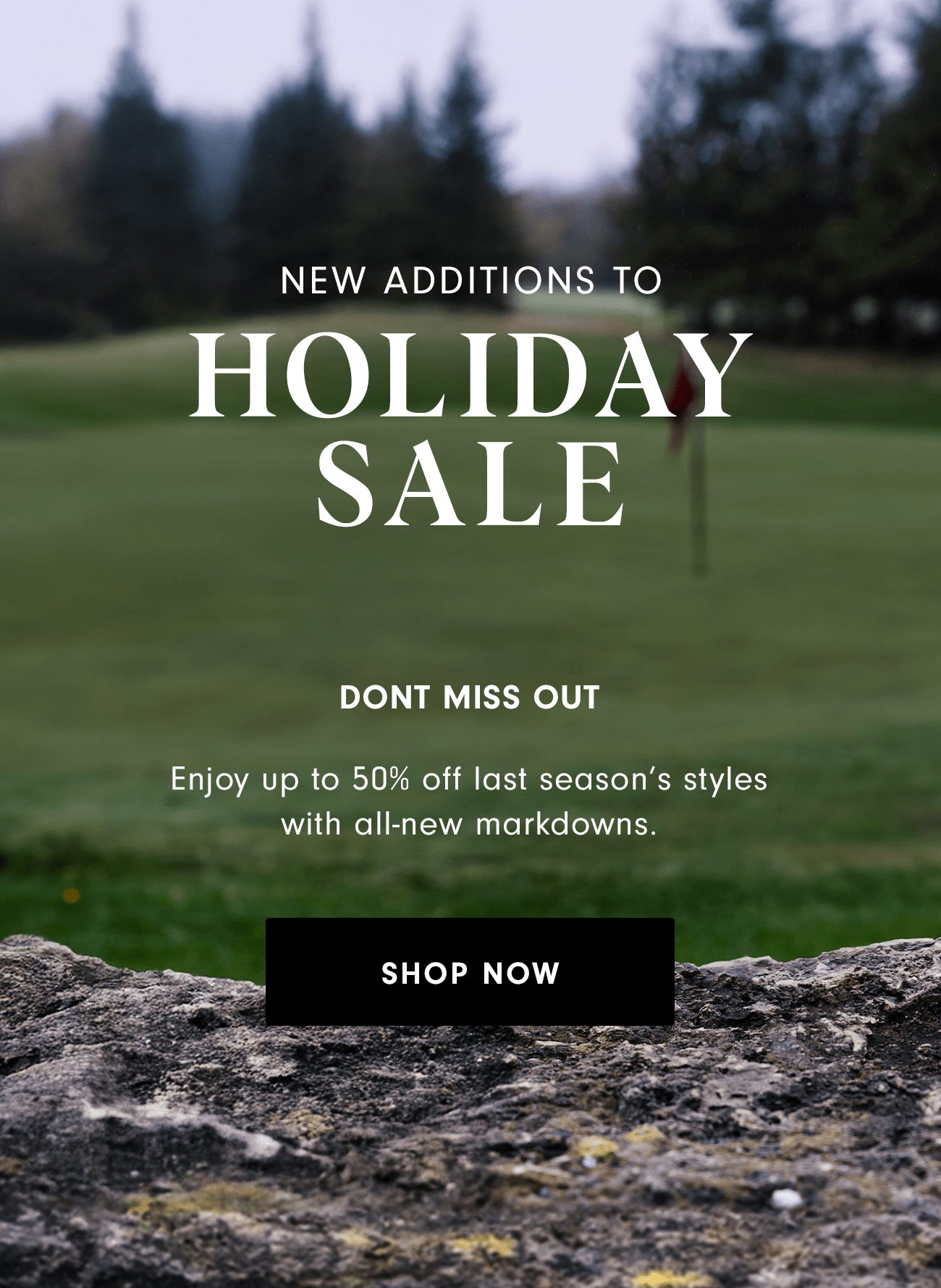 New Additions to Holiday Sale Shop Now