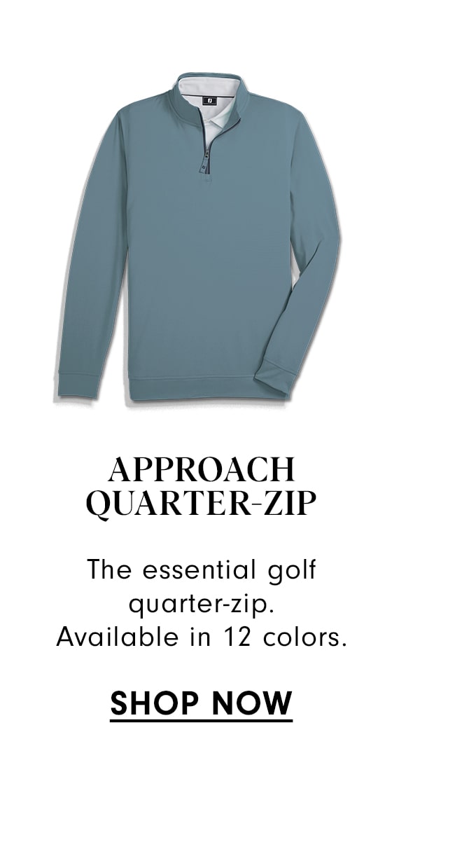 Shop the Approach Quarter-Zip Now