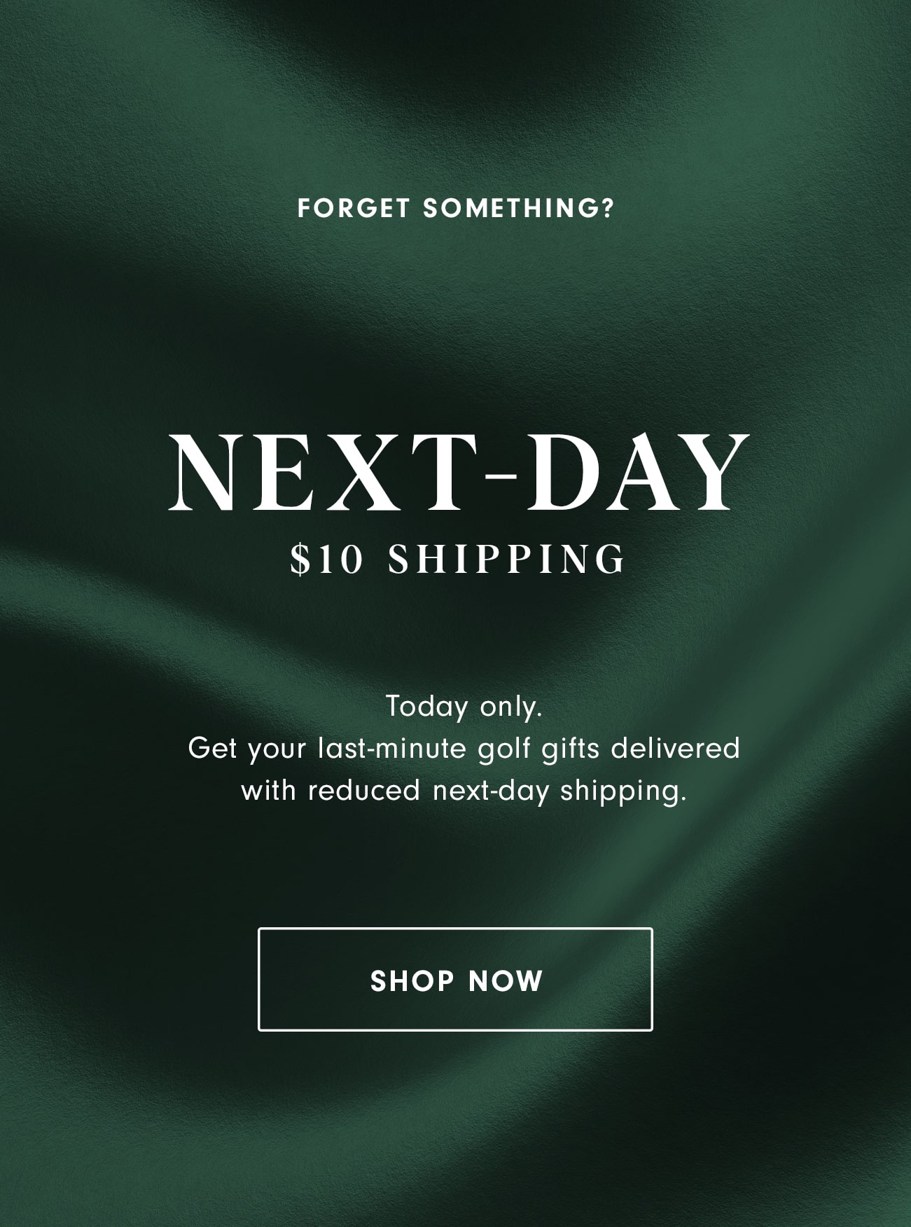 $10 Next-Day Shipping Today Only Shop Now