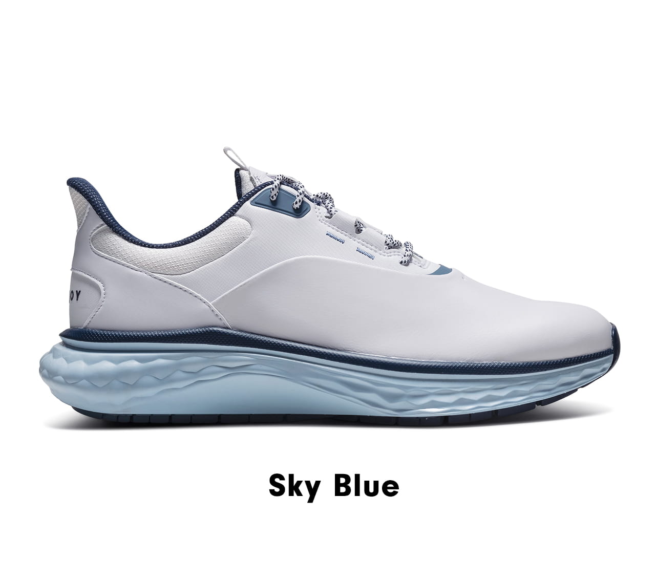 Men's Quantum Leather in Sky Blue Shop Now