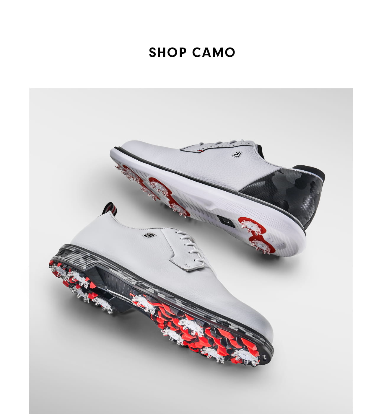 Shop Men's Spiked Shoes in Camo