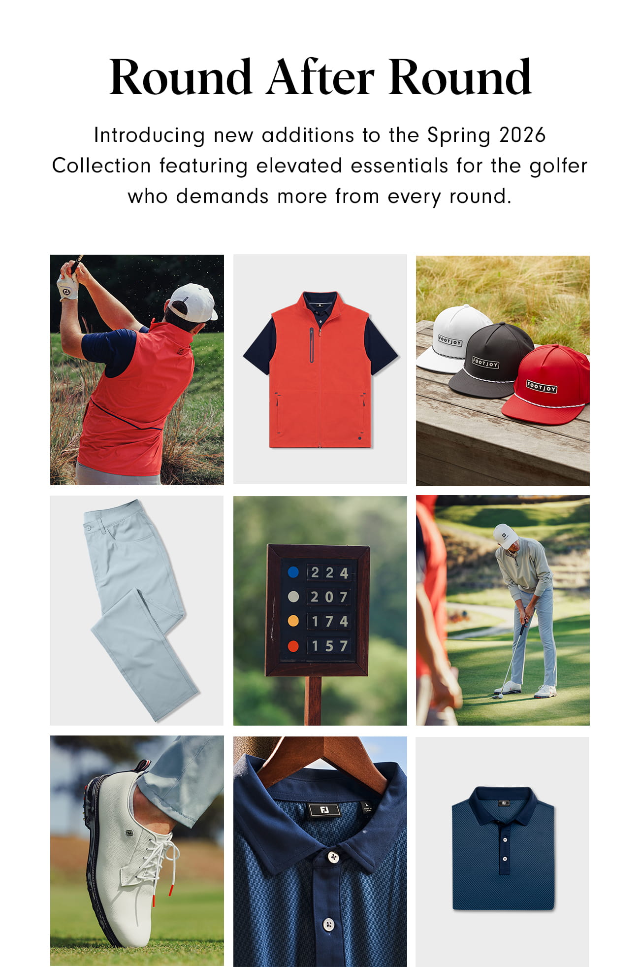 New Spring Styles in Men's
