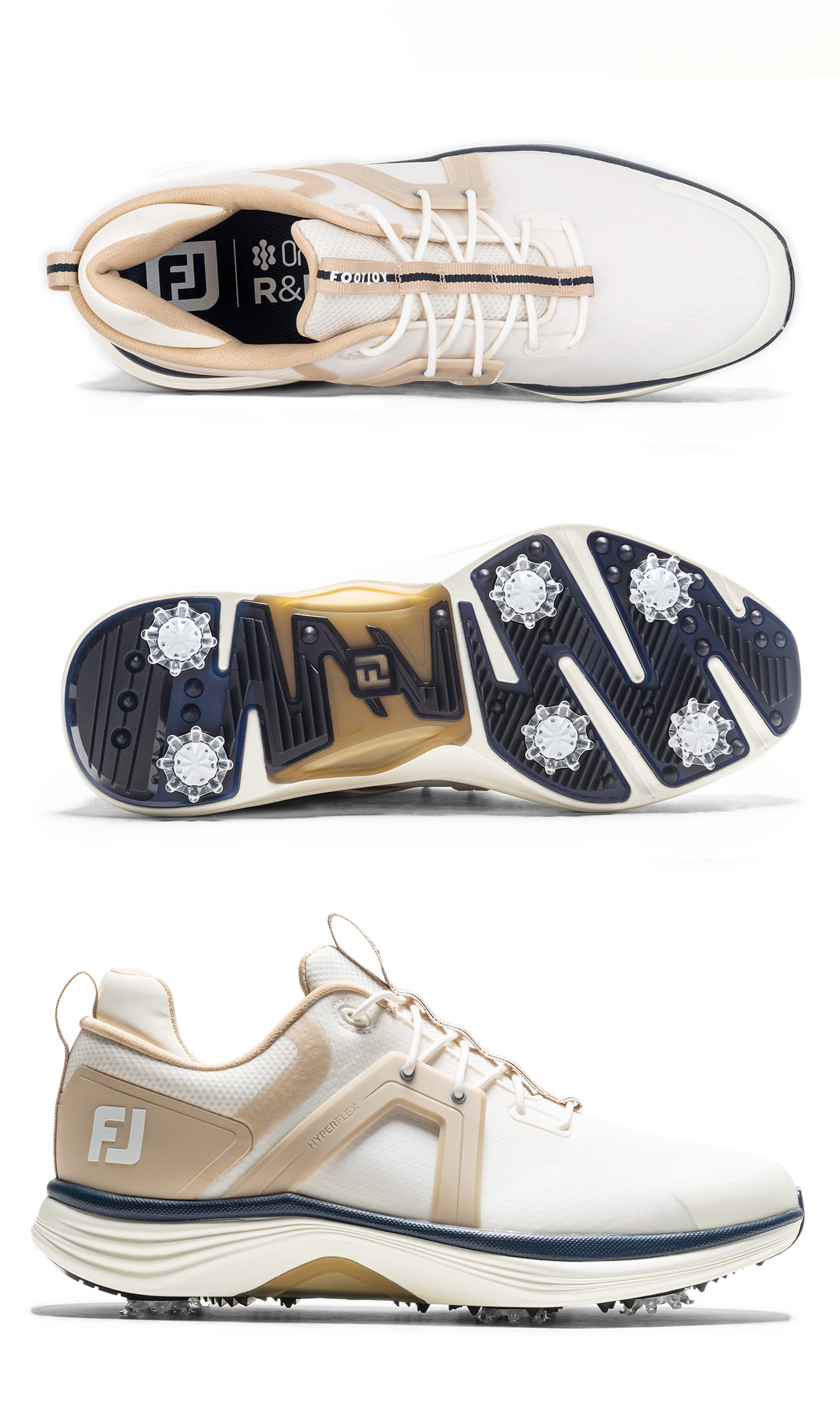 Shop HyperFlex in Light Sand and Deep Blue