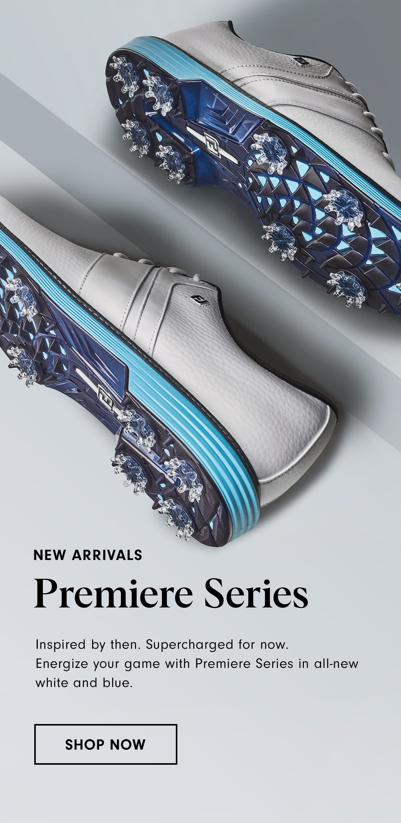 New Premiere Series Packard in White and Blue