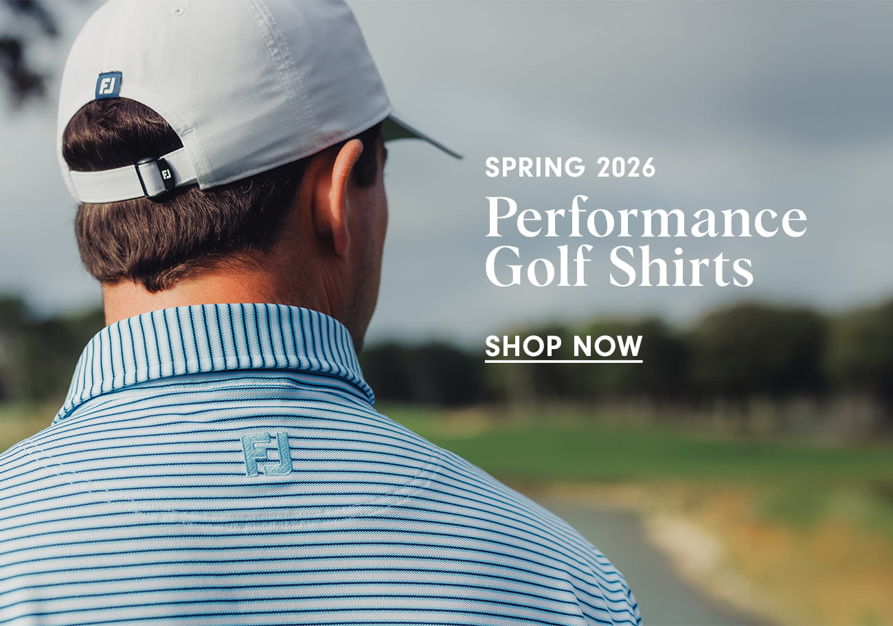 Shop Spring 2026 Performance Golf Shirts