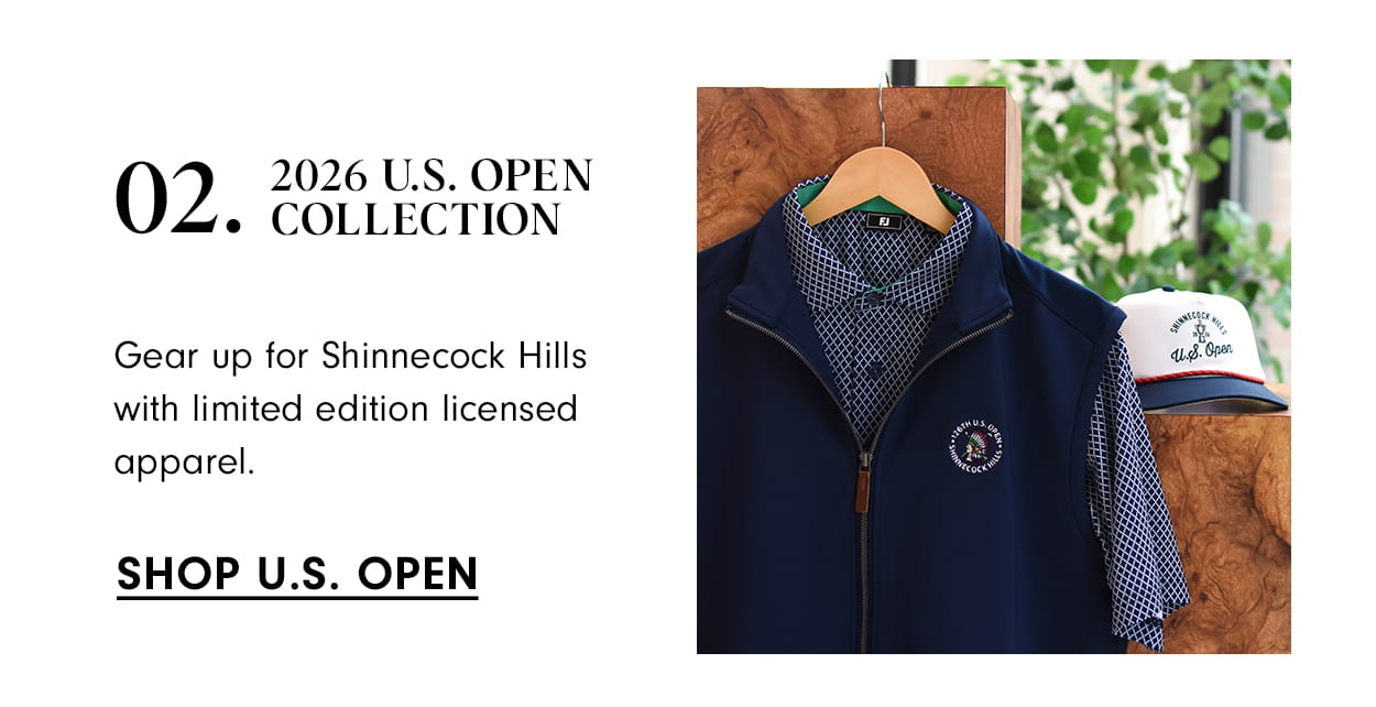 Shop the 2026 U.S. Open Limited Edition Collection