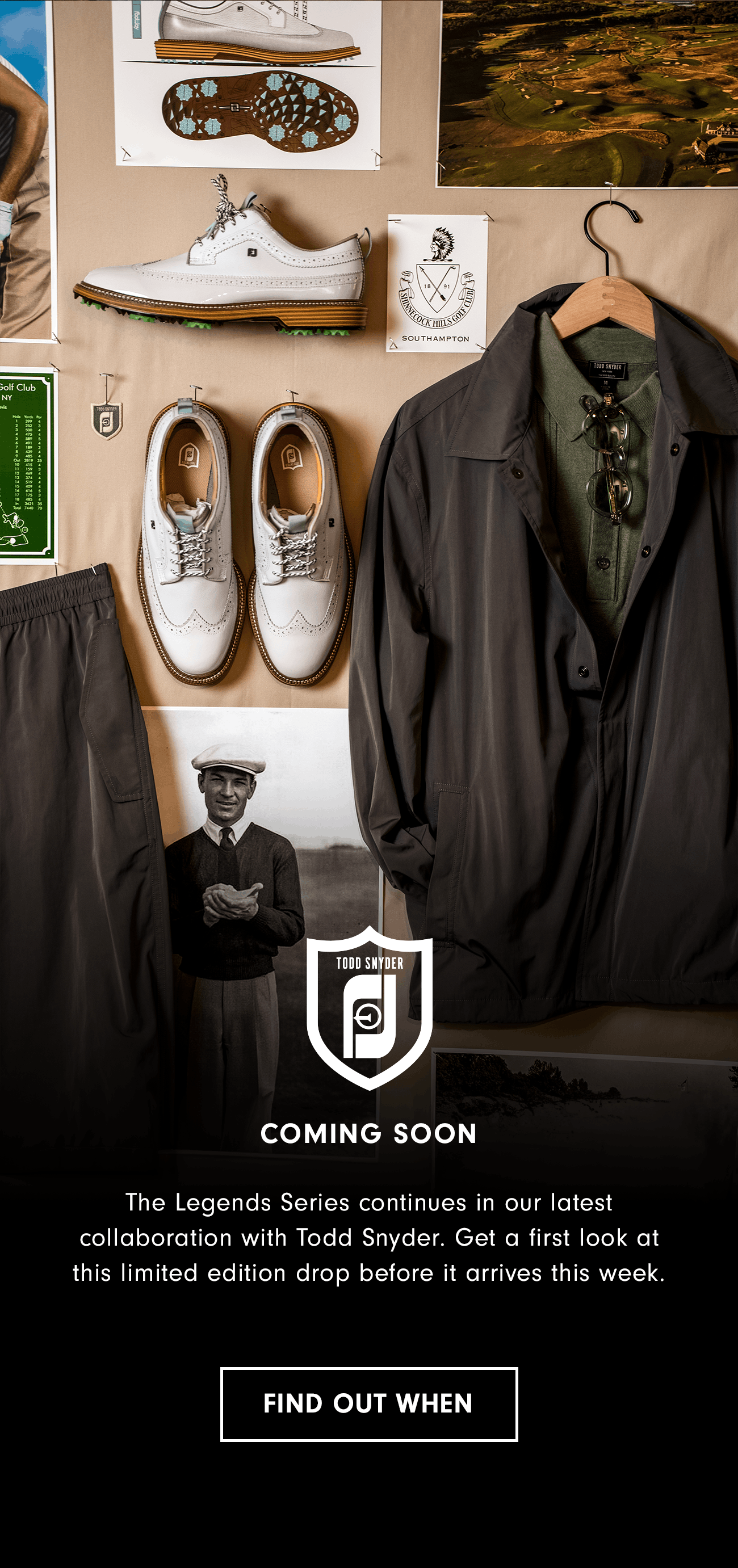 Todd Snyder X FootJoy Coming Soon