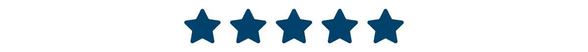 5-star verified reviews