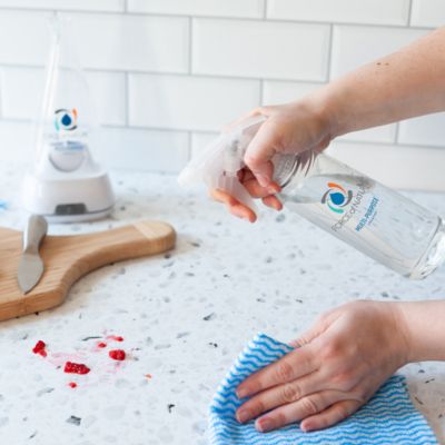 Force of Nature is safe on kitchen surfaces
