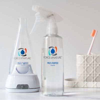 Force of Nature is safe on bathroom surfaces