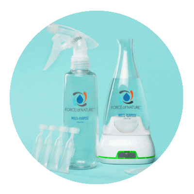 Force of Nature disinfects with no rinsing