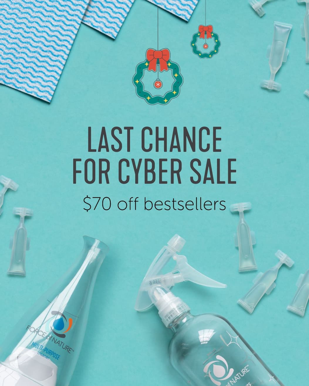 Last chance for Cyber Monday savings!