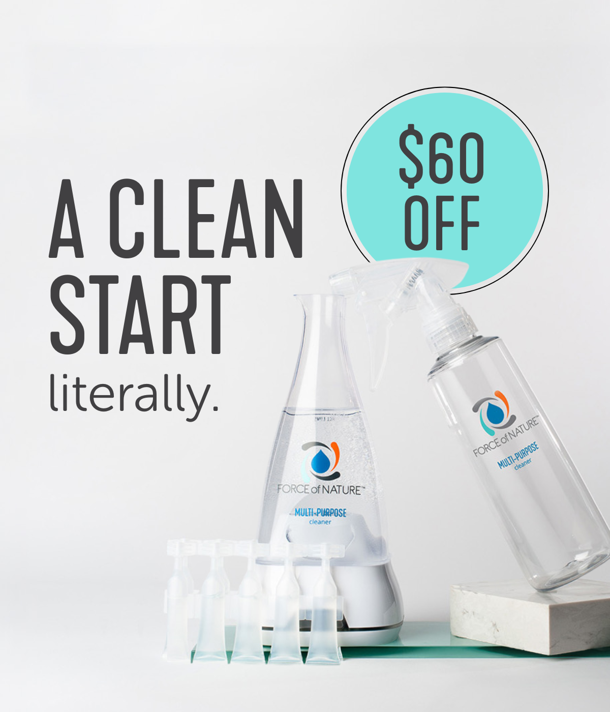 Get a clean start with $60 off Extra Value Bundles!
