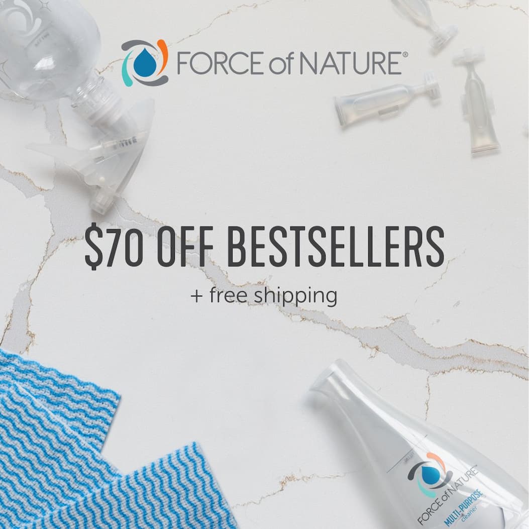 Don't miss our Weekend Savings Event with Force of Nature appliance and capsules
