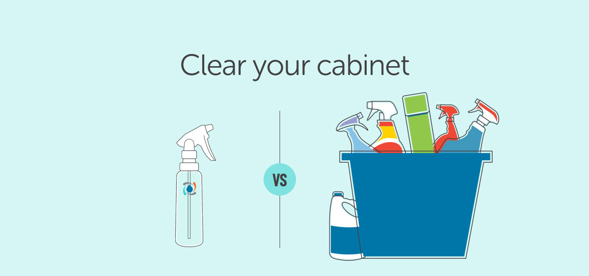Clear your cabinet