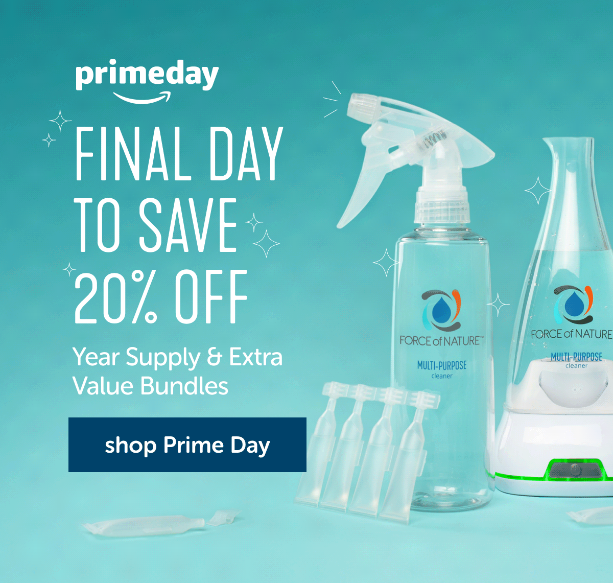 FINAL DAY TO SAVE 20% OFF