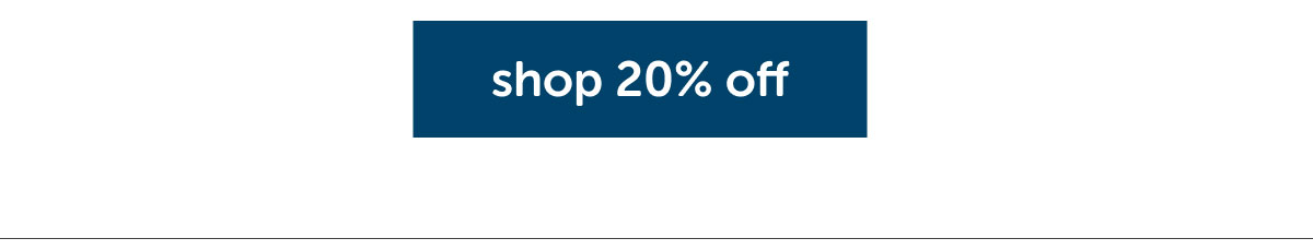shop 20% off