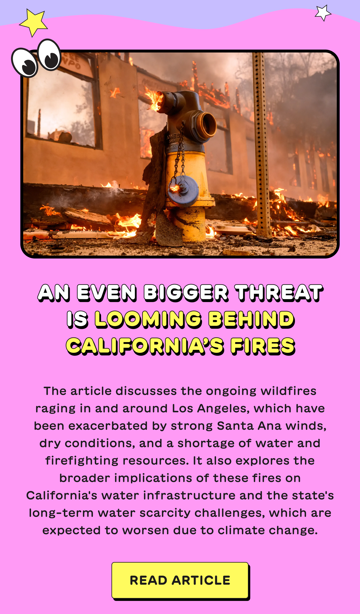 An even bigger threat is looming behind California’s fires