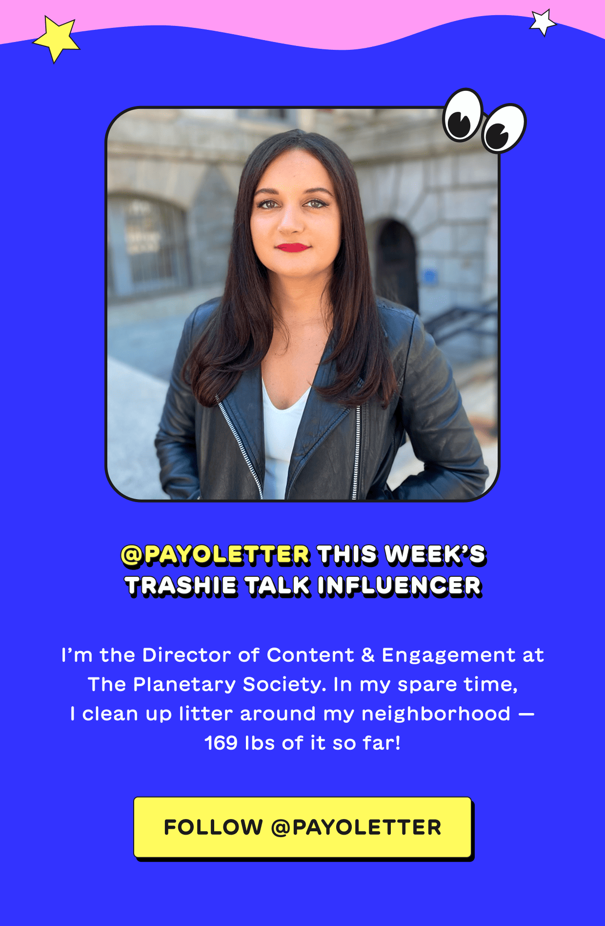 Follow @payoletter