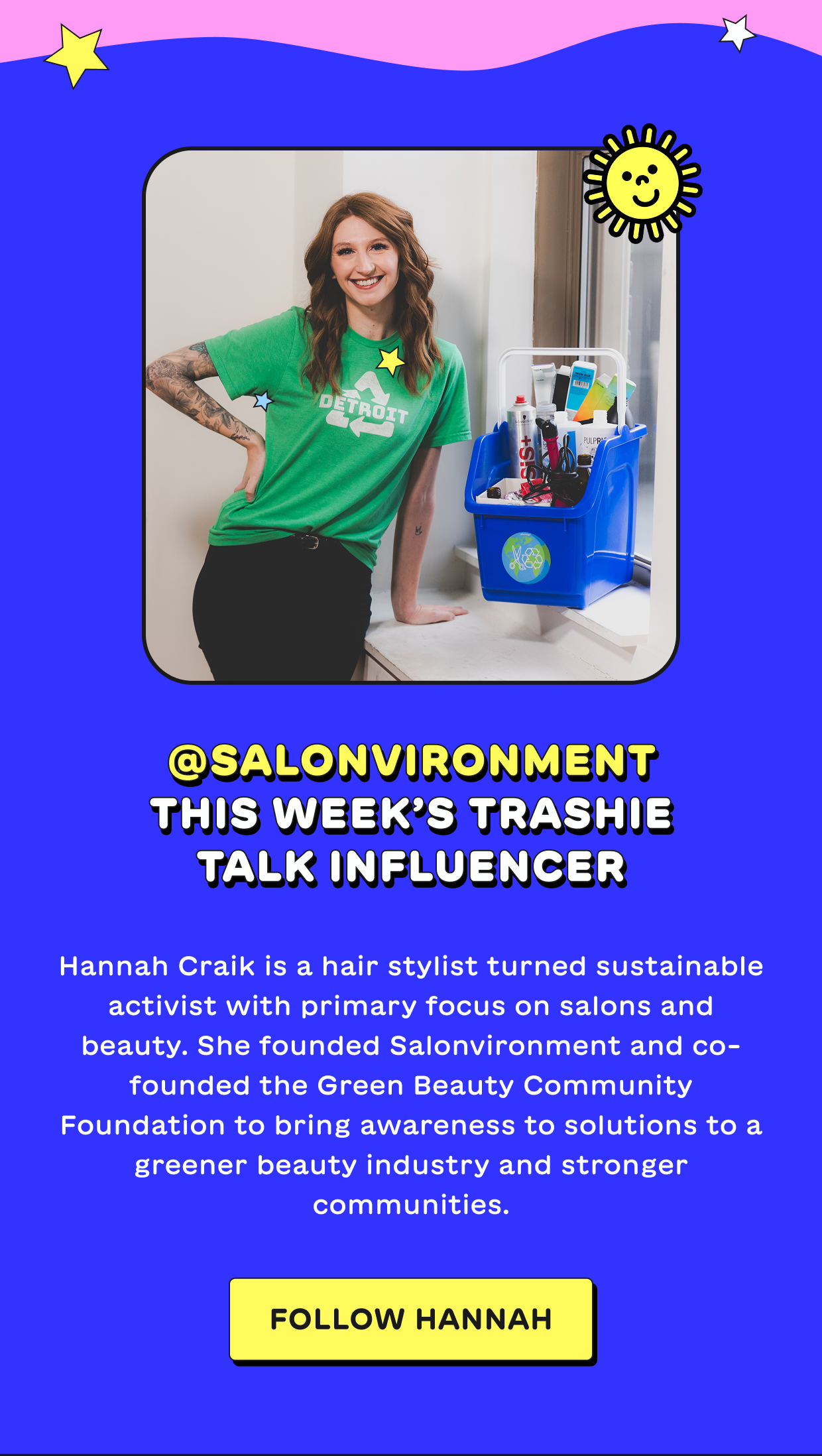 Follow @salonvironment