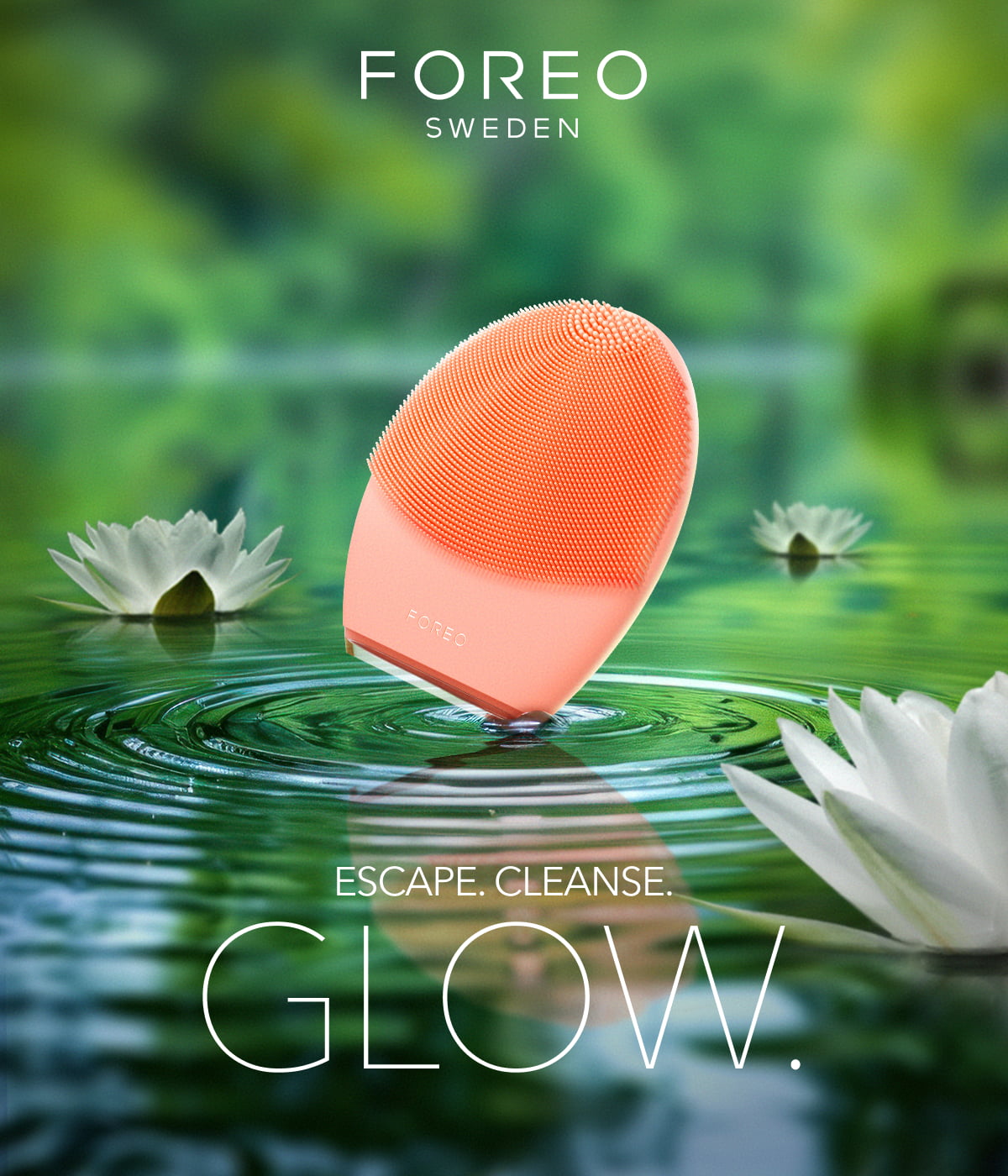  Escape. Cleanse. Glow. 