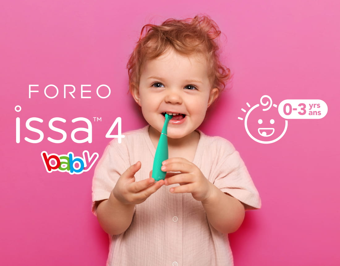 New issa™ 4 toothbrushes