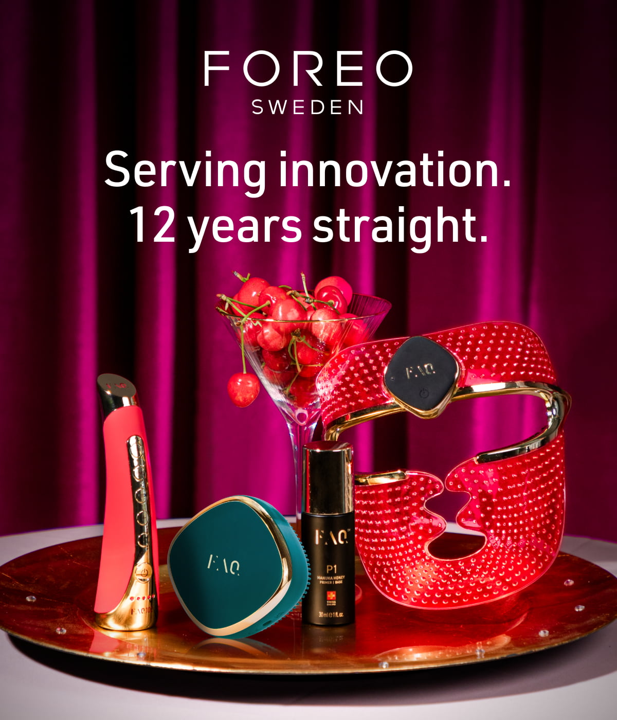 Serving innovation. 12 years straight.
