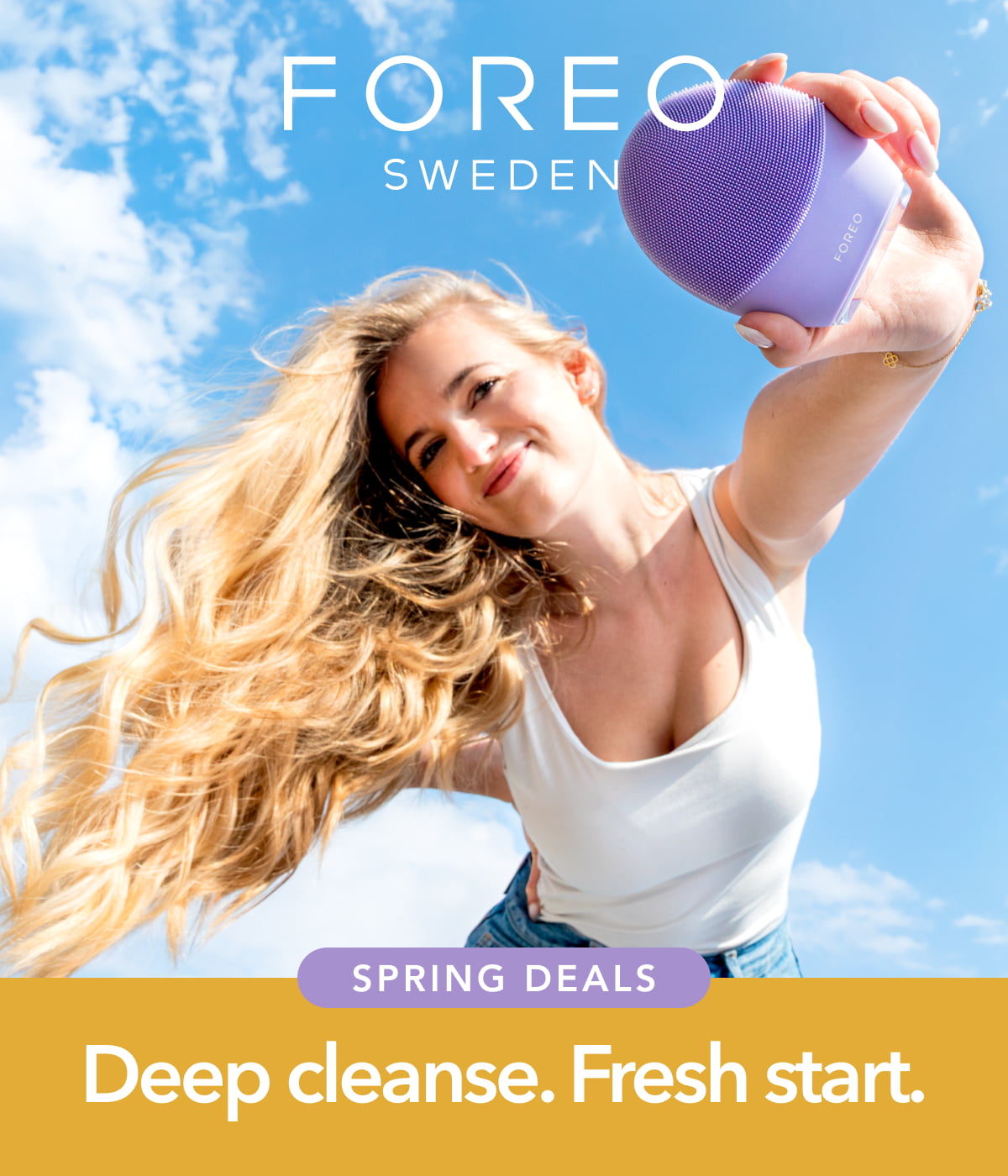 Deep cleanse. Fresh start.