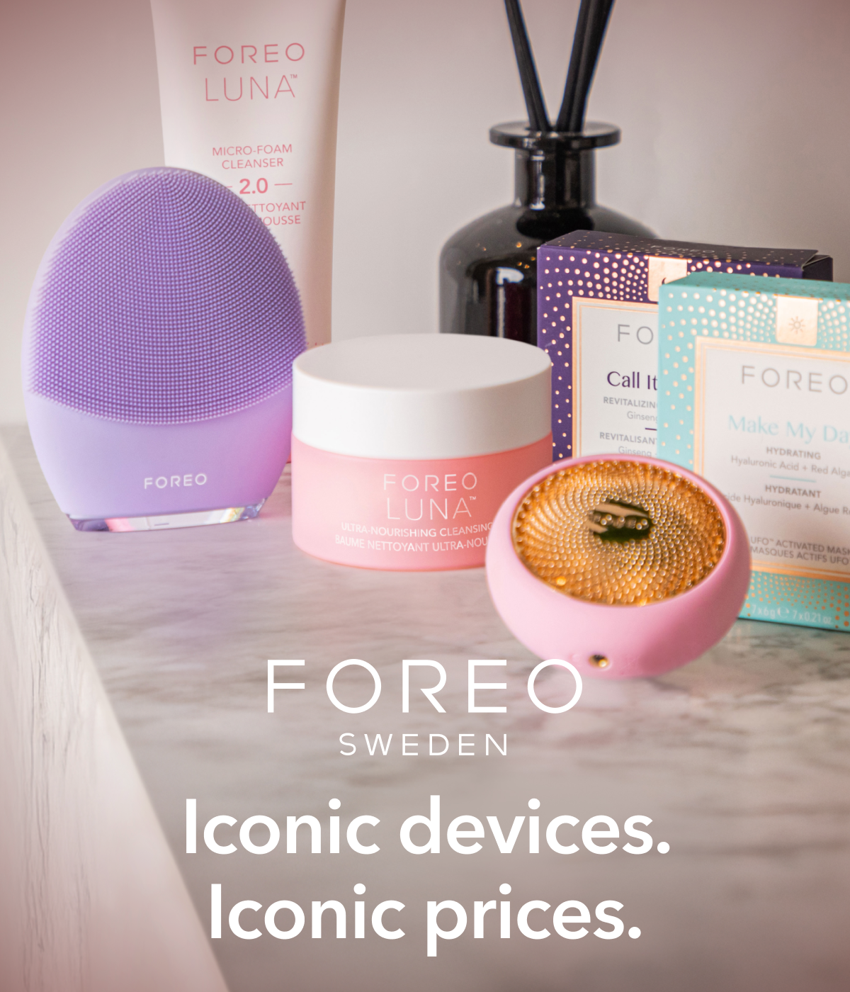 Iconic devices. Iconic prices. 