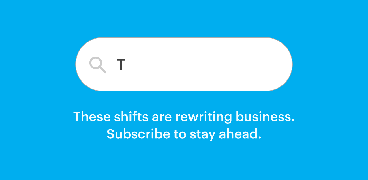 TECH CHANGES, TRADE SHAKEUPS, TARIFF TENSIONS. These shifts are rewriting business. Join to stay ahead.