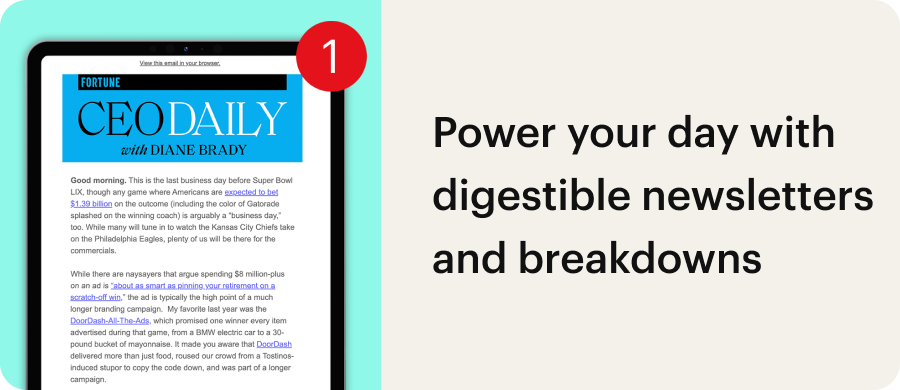 Power your day with digestible newsletters and breakdowns
